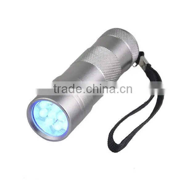 Mini Portable Torch 12 Led Black Light UV Flashlight Urine Detector