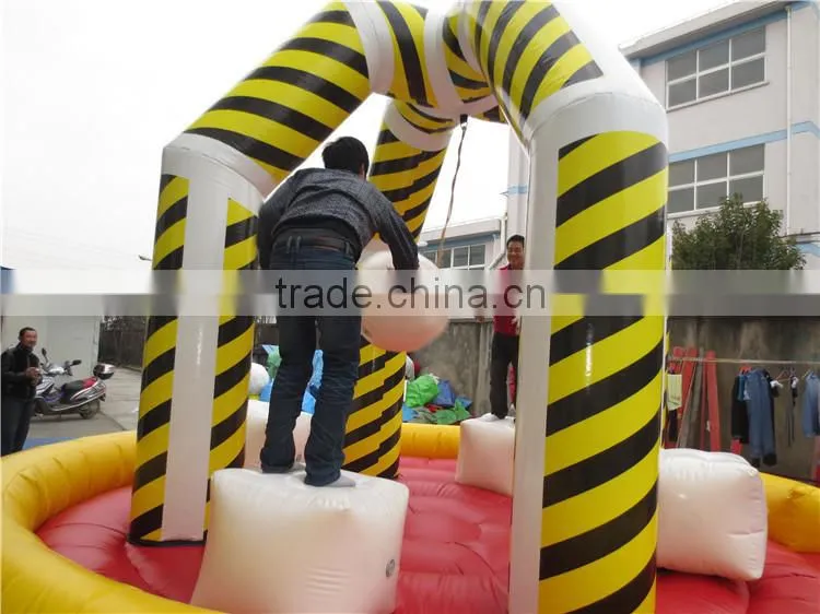 Outdoor wonderful inflatable wrecking ball for sale