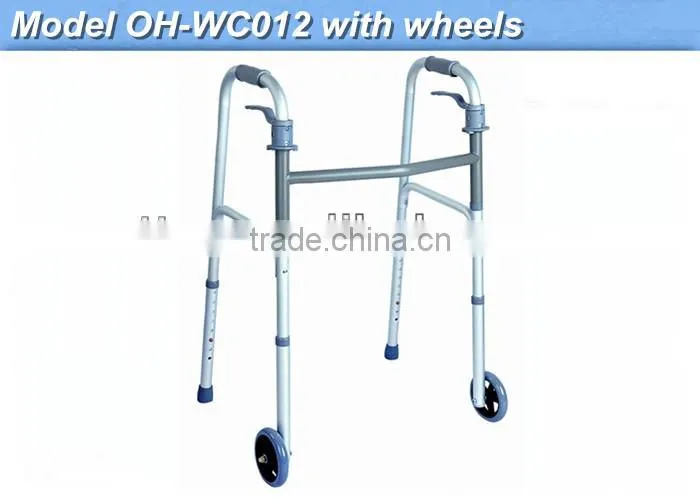 Aluminum walker medical walker