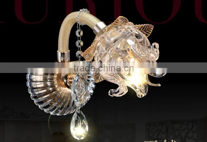 Crystal Living Room Wall Sconces .Crystal wall lamp .K9 crystal wall light with 1 light