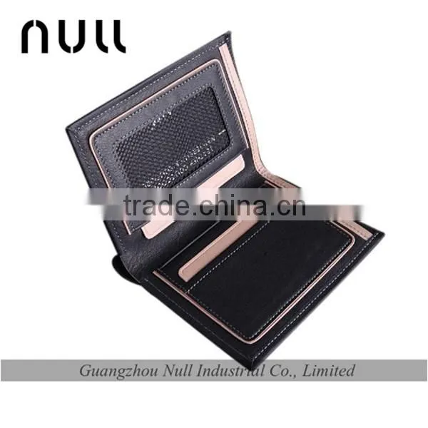 durable inner design fashion bilfold handmade wallet brand wallet for men