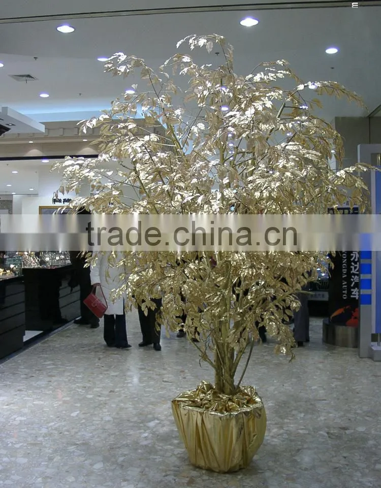 Christmas decoration ficus tree
