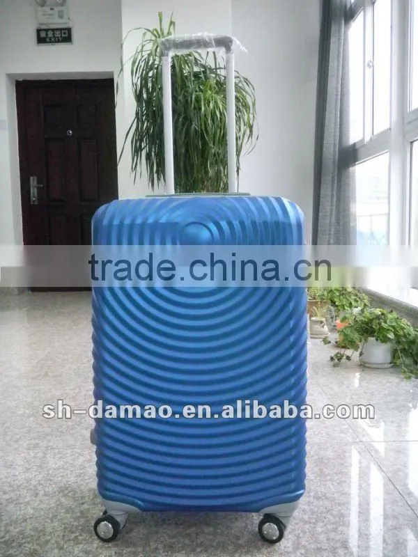 your best choice !!! alibaba china new product 2015 100% PC cabin size costom made luggage trolley