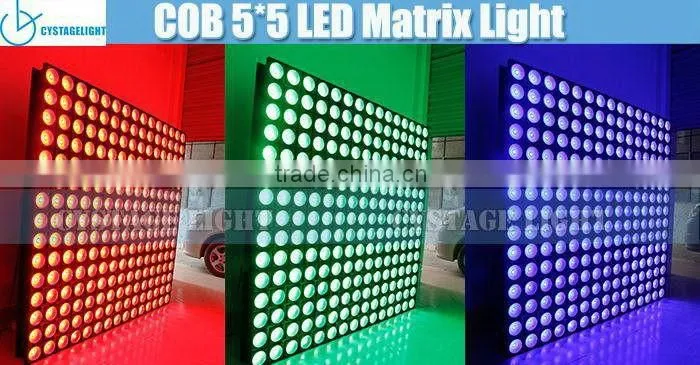 New Design 25X30W RGB LED Matrix Light