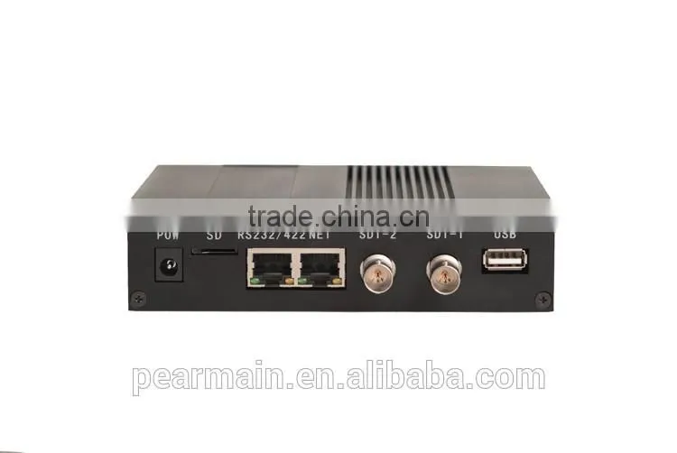 HD IP H.264 decoder 4 chs 1080P/16 chs D1 SDI output