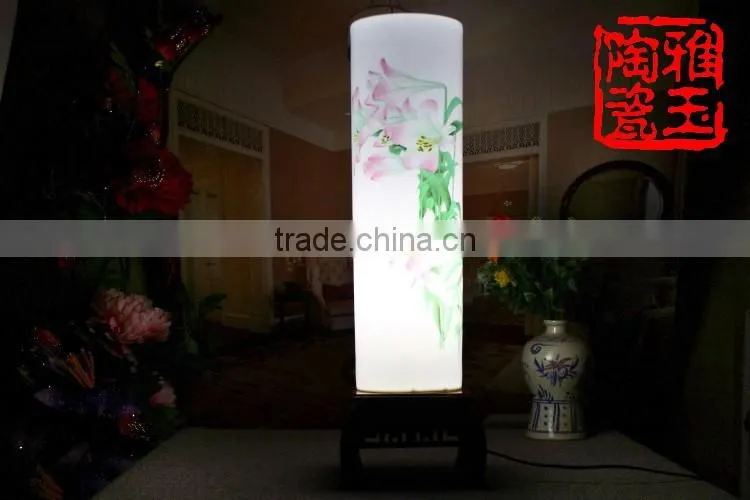 led ceramic table lamp switch