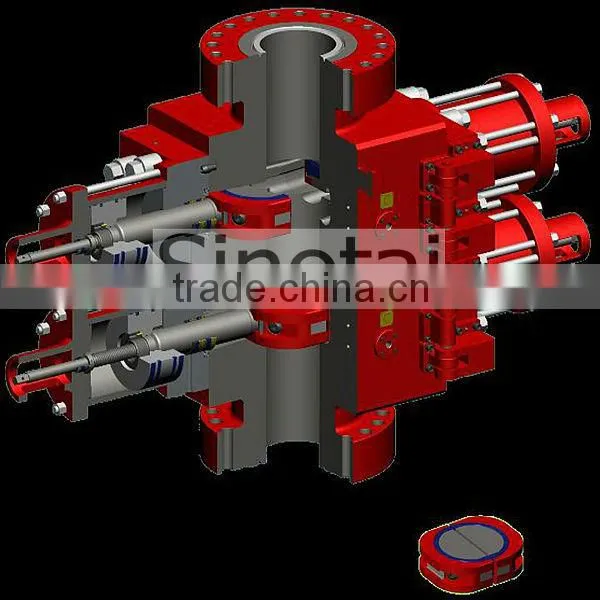 S-Shaped mannual Ram BOP API16A
