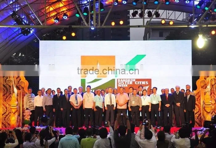 Shenzhen P3 videos indoor Stage HD led large screen display manufacturers