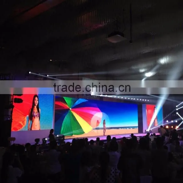 SMD2121 P4 Indoor LED Video Wall for Stadium , 1R1G1B Full Color LED Display for Advertising