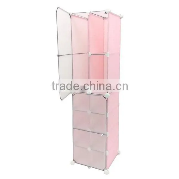 Plastic wardrobe storage organizer closet box