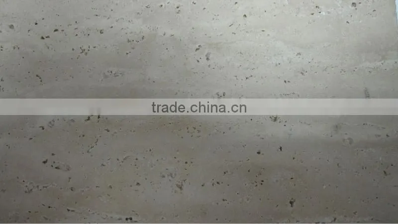 Super white travertine slab vein cut travertine slab