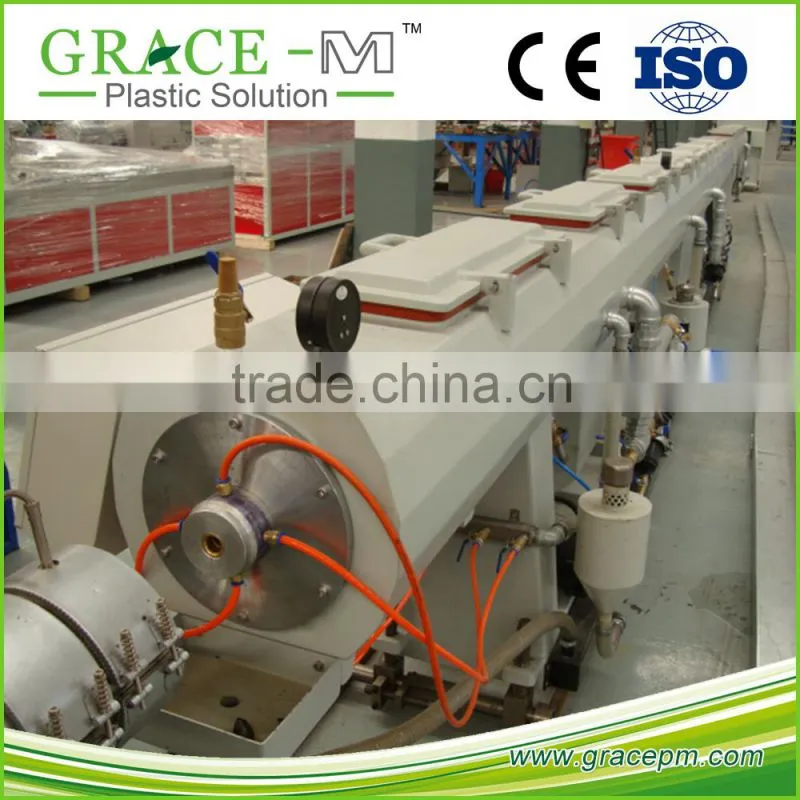 110mm HDPE plastic pipe extrusion machine
