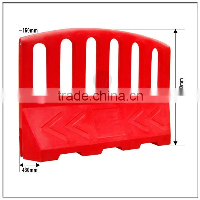 warning marking barrier/ water filled barriers