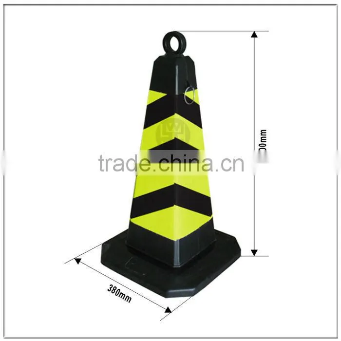 flat traffic cone