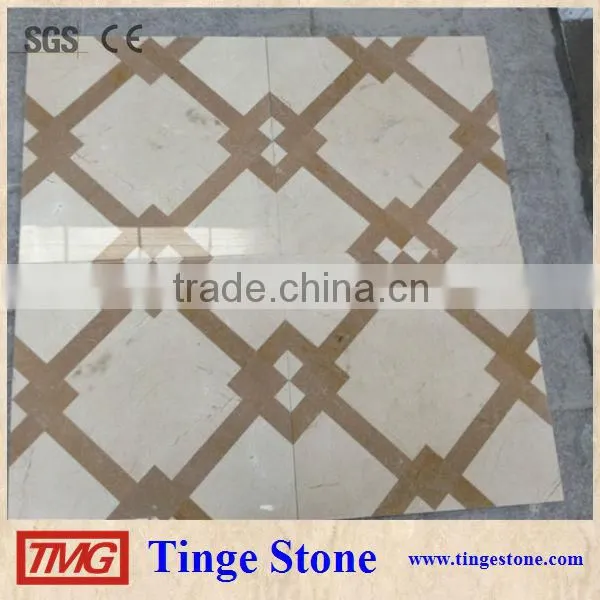 Quality Water Jet Marble Medallion for Lobby