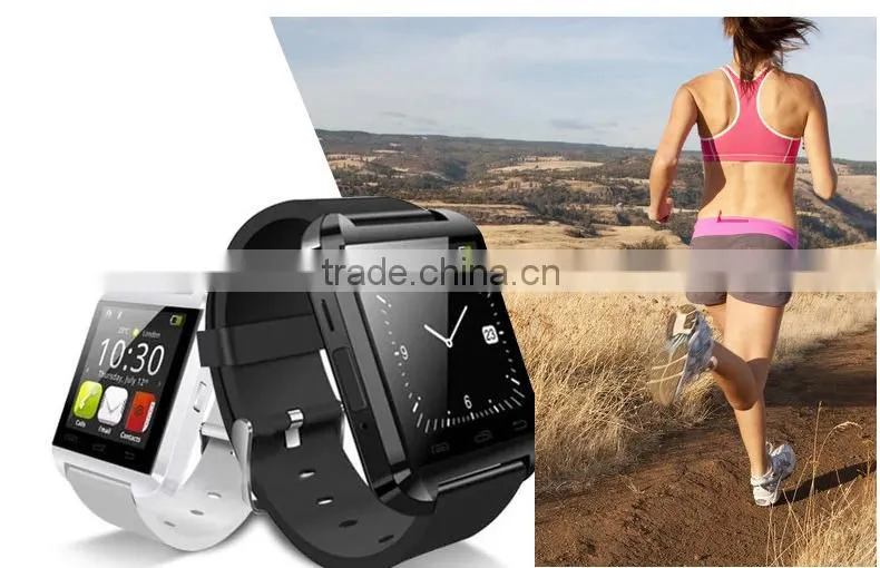 Multi functions best phone watch with fast delivery u8 mens wrist watch
