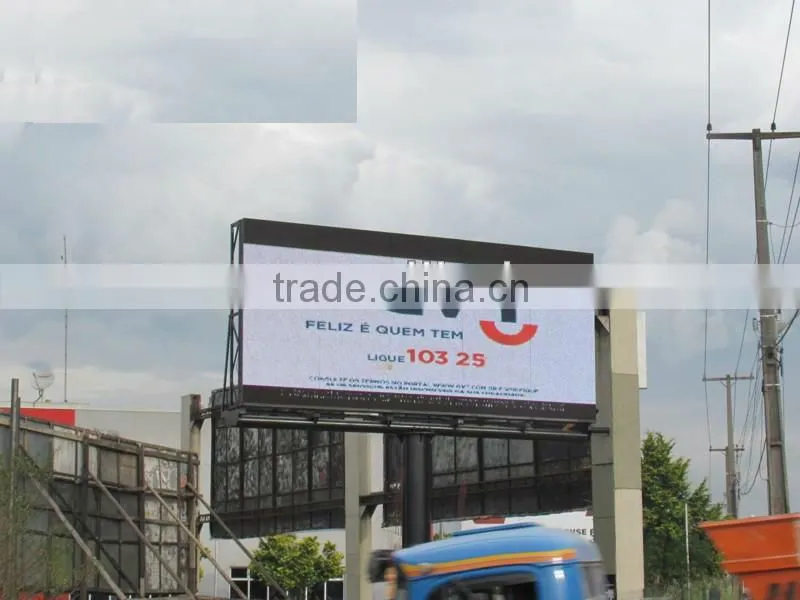 P10 Outdoor LED Display With Working Temperature -20~+65 Degrees