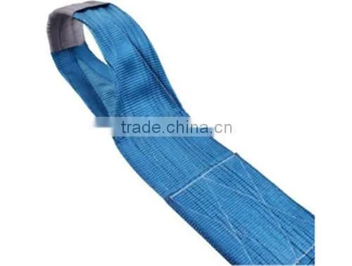 eye polyester lifting lashing webbing sling belt
