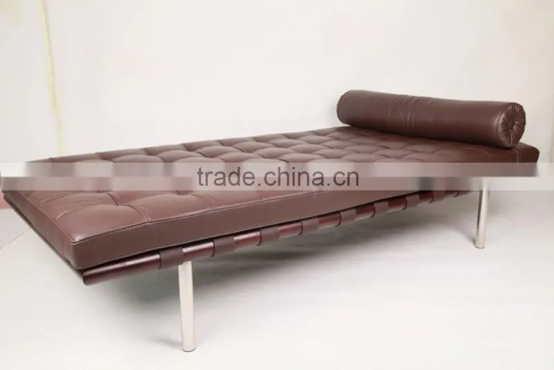 living room furniture leather daybed Barcelona daybed