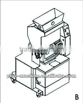 European Type slow speed Granulator Low speed crusher