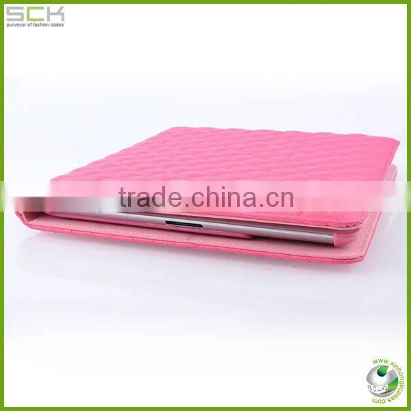 High Quality Leather Cover for IPAD2/3/4 with Factory Price
