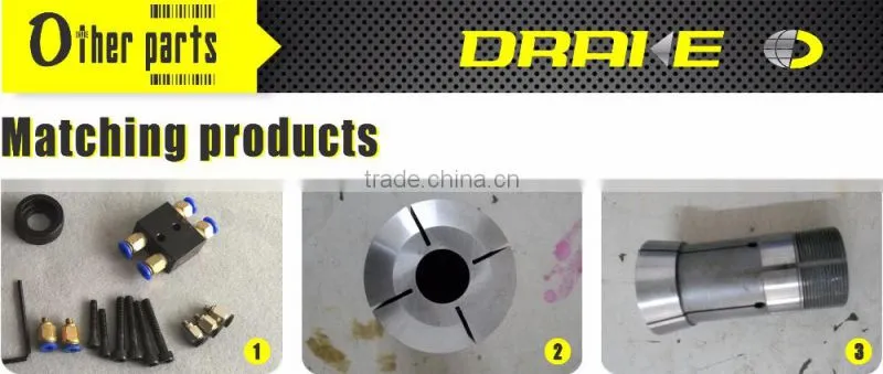 JAB High speed rotary air Dead Length pneumatic power Collet Chucks