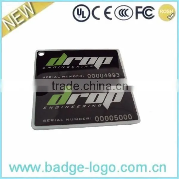 2016 Silver Nameplate for Decoration Series