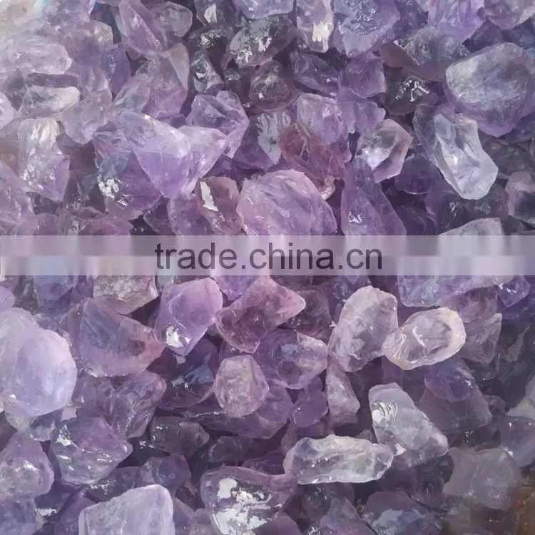 Amethyst rough gem stones