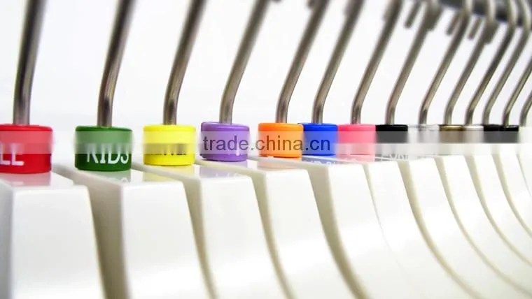 Various Color Plastic Size Clothing Markers for Hotel Equipment