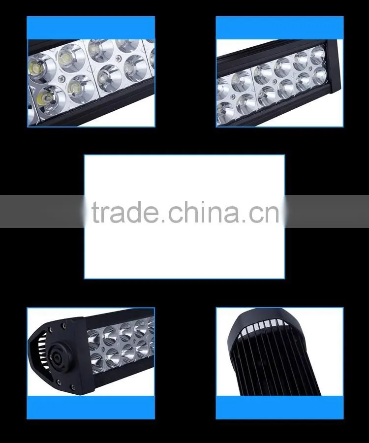 hanma led light bar 300w marine led light bar 12v cigarette lighter plug led light bar aluminum