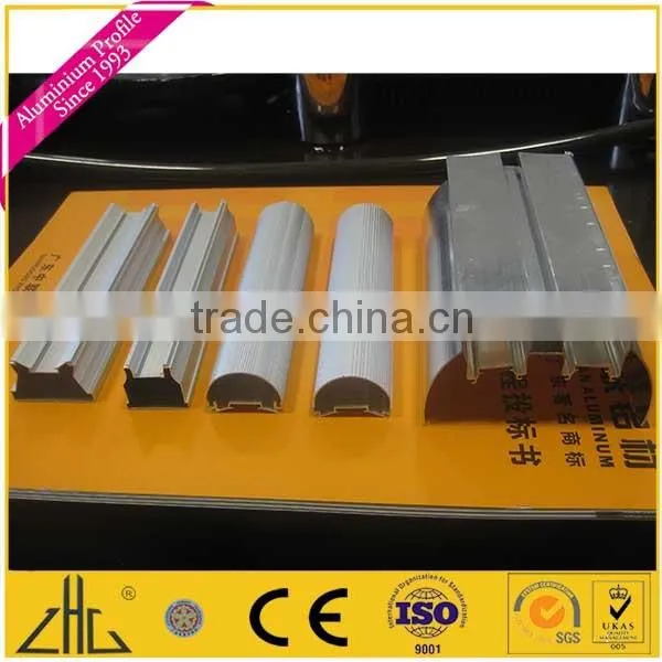 Wow!! wide extrusion aluminium housing for led lights, 6061 aluminium heat sink extrusions, customize aluminium profile lighting