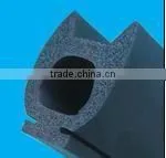 Sponge foam seal with adhesive backing