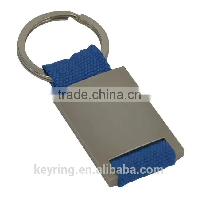 Metal Blank Keyring, Available in Various Plating Colors, OEM/ODM Orders are Accepted
