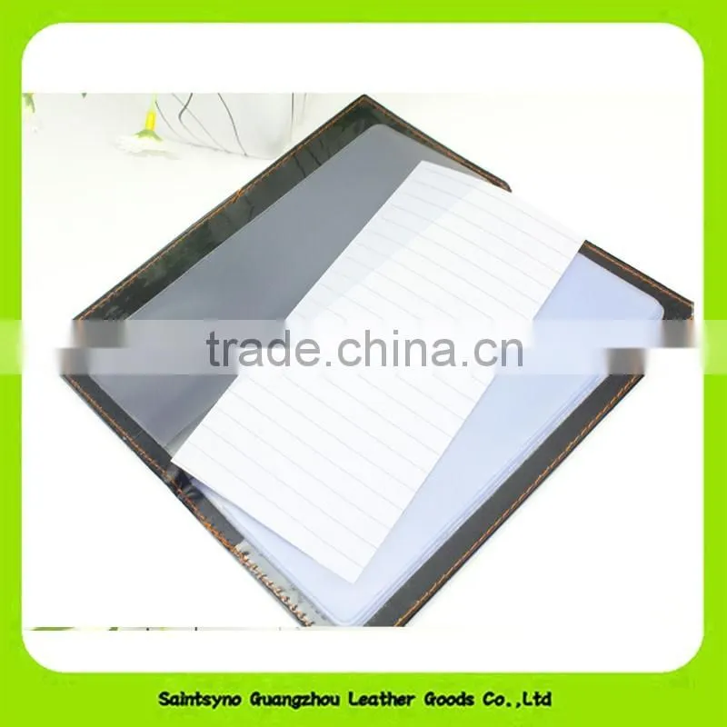 16043 Factory supplier leather paper document holder