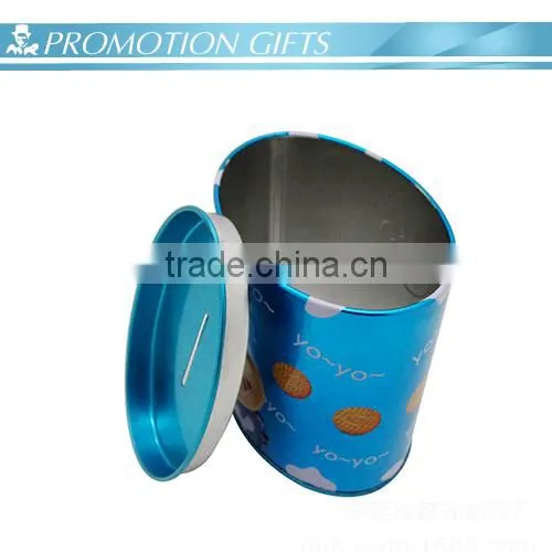 High quality promotion tin money saving bank