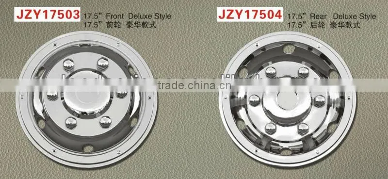 17.5'UNIVERSAL STAINLESS STEEL WHEEL COVER, WHEEL SIMULATOR
