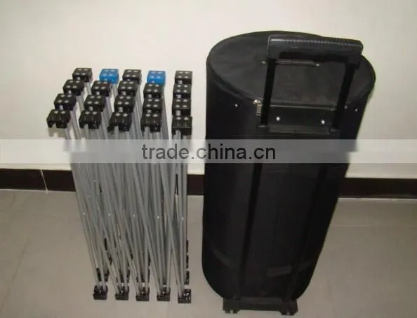 Luxury four magnets pop up backdrop display screen, pop up stand, display stand.