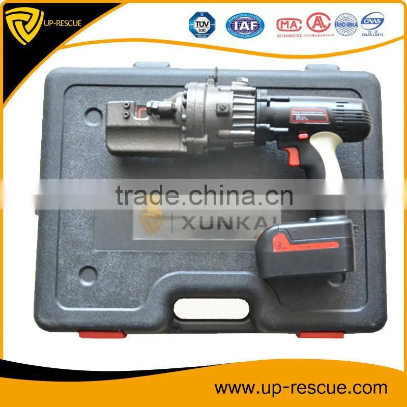 Fireman hydraulic rescue tools battery rebar cutter