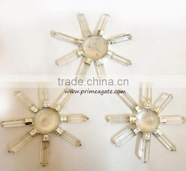 Crystal Quartz 8Points Energy Generator