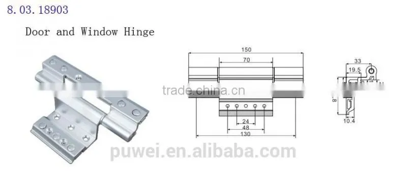 Aluminum Door Concealed Hinge, Door Hinge China, Wood Door Pivot Hinge for Casement Window and Door