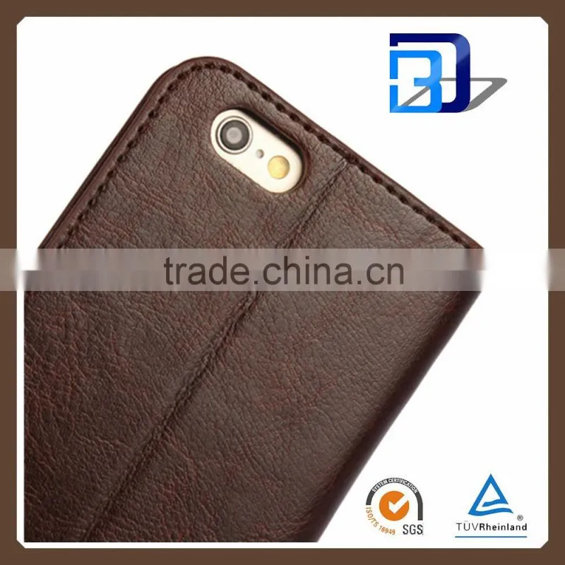 Phone Case Wallet Leather Flip Cover for Oppo R7, for Oppo R7 Leather Case
