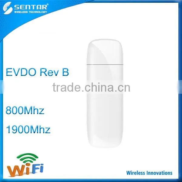wifi USB modem EVDO Rev B / wifi hotspot router with USB Port
