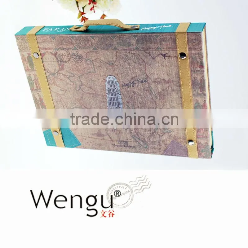 2013 new fashion luxury hardcover class book for memory
