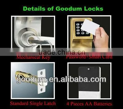 Password Door Lock RF Card Door Lock
