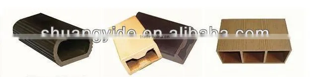 PVC Floor tile making machine/ plastic lumber making machine