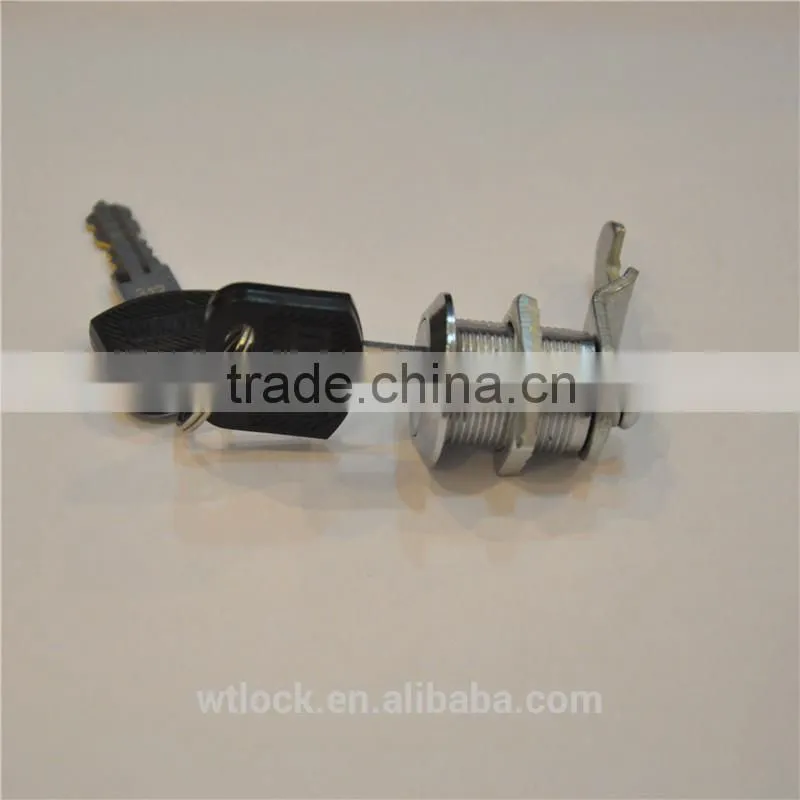 20mm cam lock zinc alloy stainless steel cover furniture lock for cabinet wardrobe