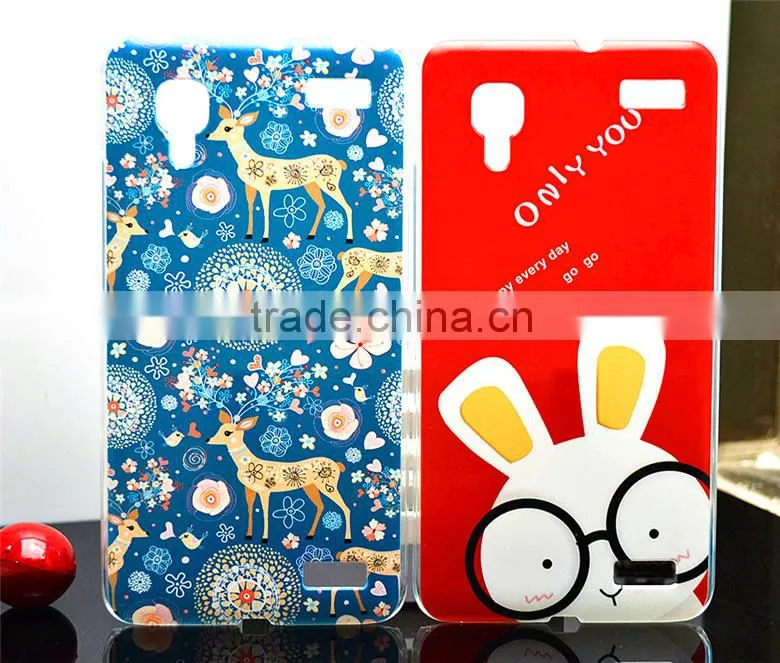 pc/tpu phone case with color Printing style for Vivo X5