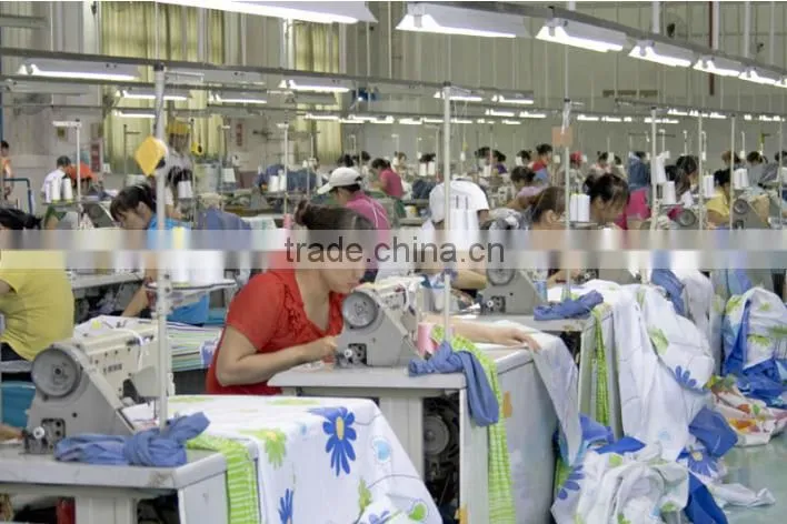 Wholesale 3D bedding set with disperse printed polyester fabric from nantong