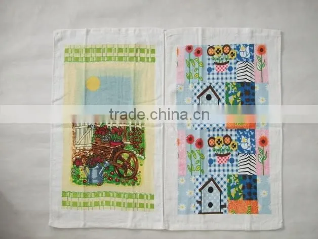 printed kitchen cotton towel softextile kitchen towel softextile