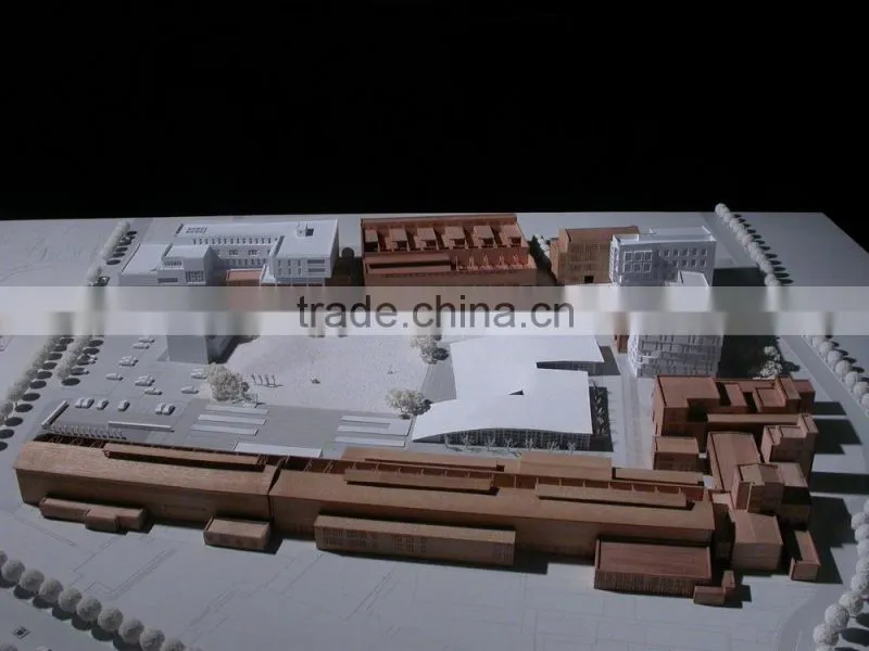 Sculpture Space and Exhibition Building Model Maquette